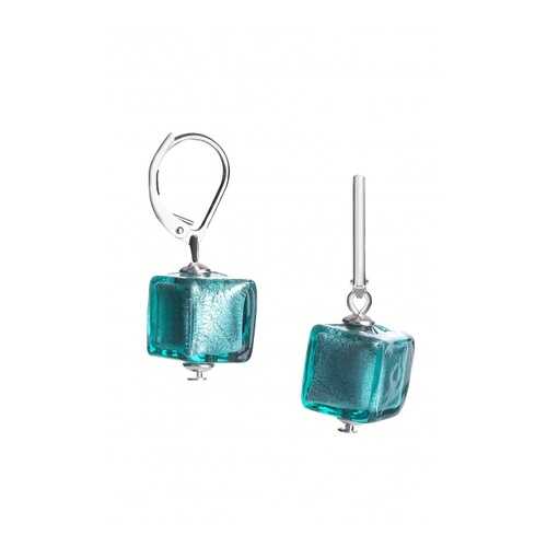Серьги Perla Cubo 09030366 изумрудные