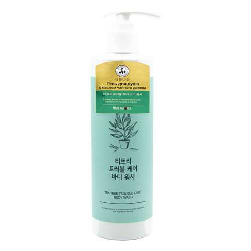 Гель для душа Shingmulnara Tea Tree Trouble Care Body Wash 500 мл