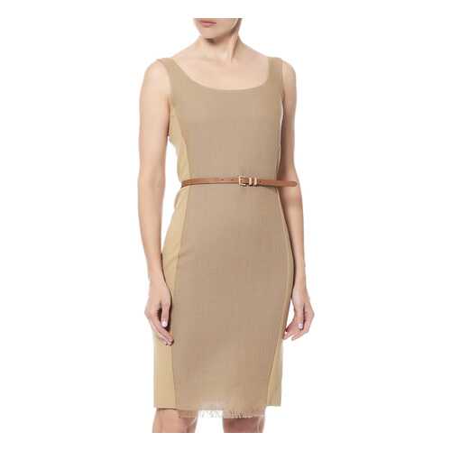 Платье женское Max Mara 16211352/06 бежевое 46 IT