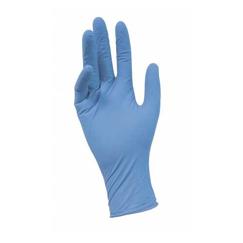 Перчатки Nitrile нитриловые эластичные М, голубые, 50 пар