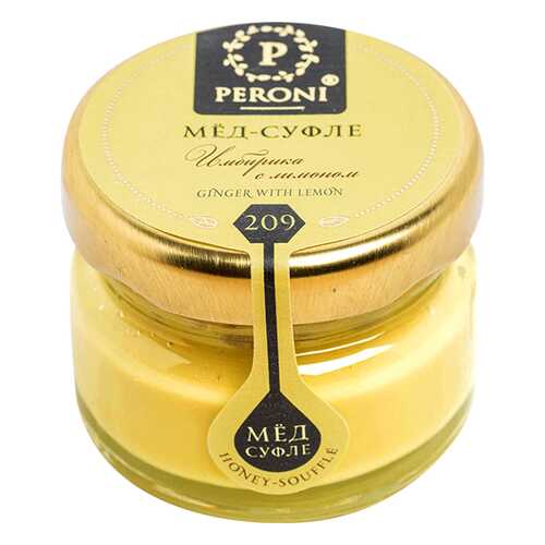 Мед-суфле Peroni Honey имбирика с лимоном 30 г