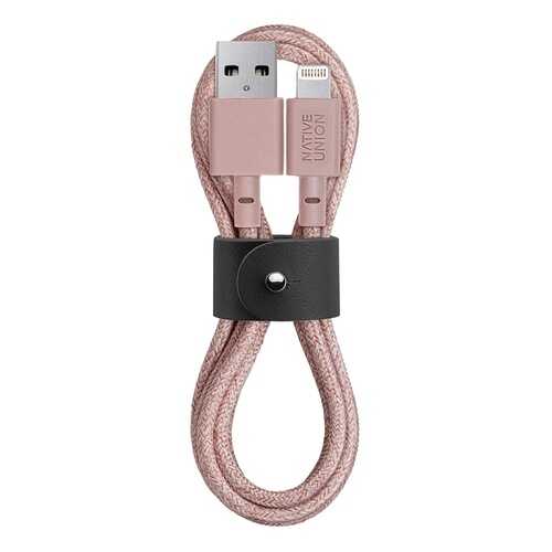 Кабель Native Union BELT USB to Lightning Cable (1,2 метра) розовый