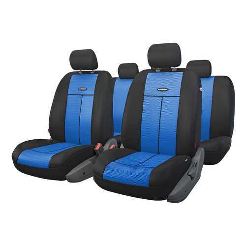 Комплект чехлов на сиденья Autoprofi TT-902M BK/BL