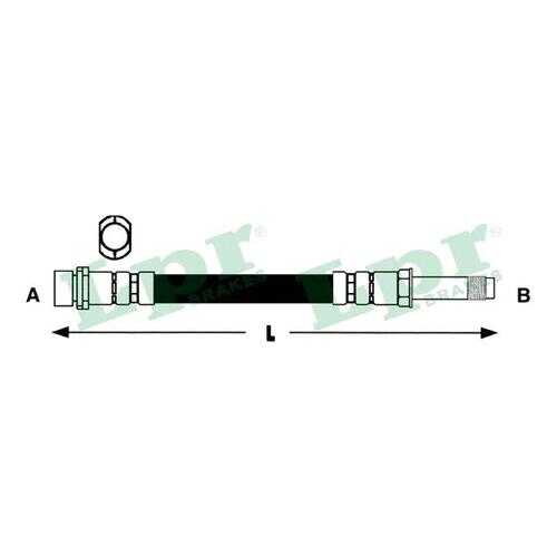 Шланг тормозной системы LPR 6t46589