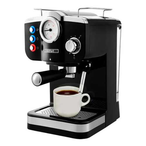 Кофеварка рожкового типа Kitfort КТ-739 Black
