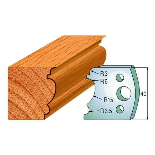 Комплект из 2-х ножей 40x4 SP CMT 690.104
