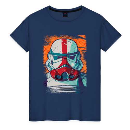 Футболка женская ВсеМайки 2177851 синяя XXXL