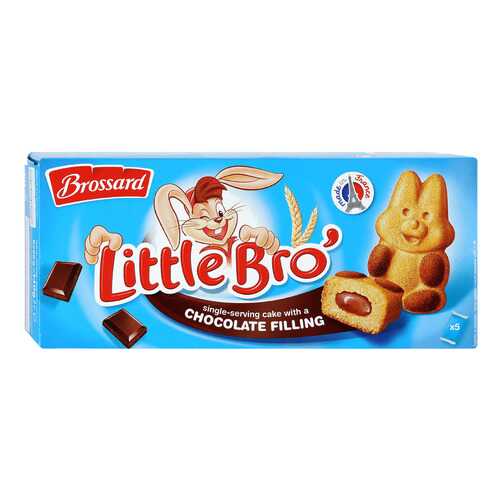 Пирожное Little Bro с шоколадной начинкой 5шт*28г