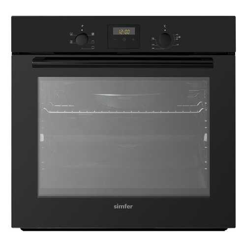 Встраиваемый электрический духовой шкаф Simfer B6EB56112 Silver/Black