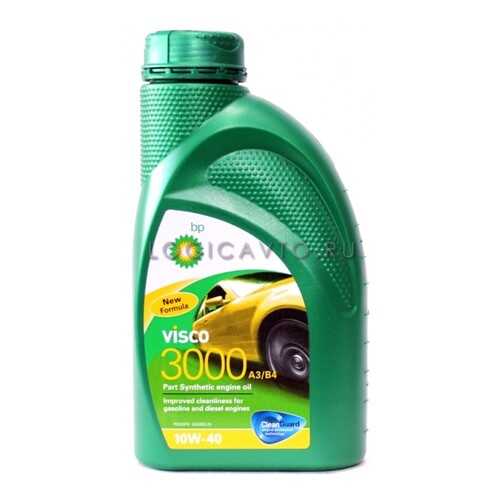 Масло моторное VISCO 3000 10W40 п/синт.4л BP