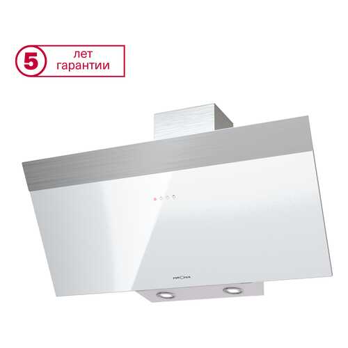 Вытяжка Krona Steel Kristen 900 white/inox S
