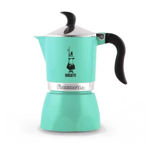 Гейзерная кофеварка Bialetti Fiametta GREEN 3 чаш.
