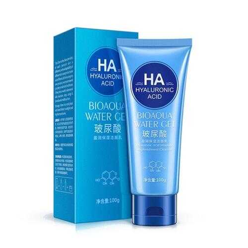 Пенка для умывания BioAqua HYALURONIC ACID с гиалуроновой кислотой