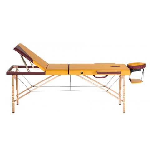 Массажный стол складной US Medica Sakura yellow/brown