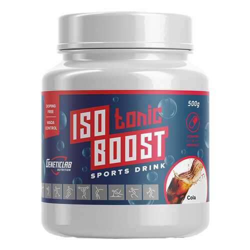 Изотонический напиток GeneticLab Nutrition Isotonic Boost 500 г кока-кола