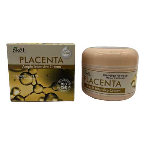 Крем для лица с плацентой Ekel PLACENTA AMPULE INTENSIVE CREAM 100 гр