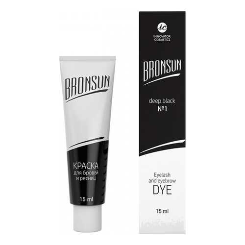Краска для бровей Innovator Cosmetics Bronsun №1 Каштан 15 мл