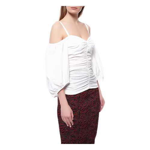Блуза женская Pinko 1B13MW/4459 белая 40 IT