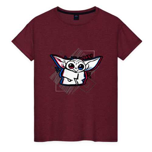 Футболка женская ВсеМайки 2147273 красная XXXL