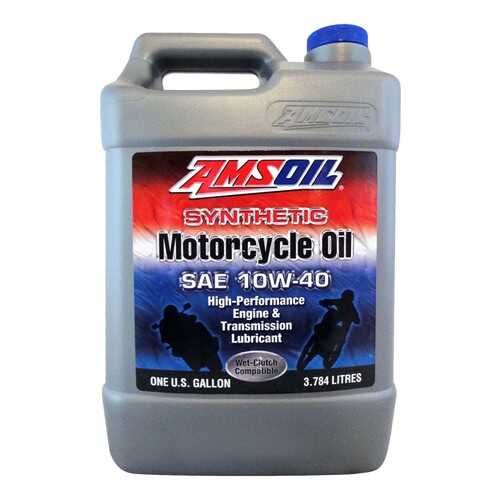 Моторное масло Amsoil Metric Motorcycle 10W-40 3,784л