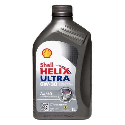 Моторное масло Shell Helix Ultra 0w-30 1л