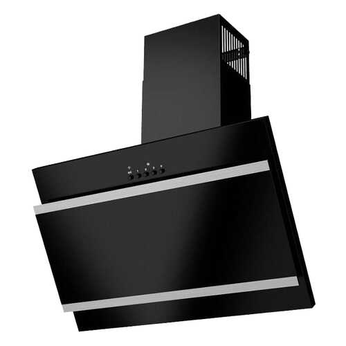 Вытяжка наклонная MAUNFELD Tower G Satin 50 (stripes) Silver/Black