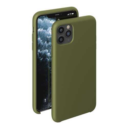 Чехол Deppa Liquid Silicone Case для Apple iPhone 11 Pro Max (Оливковый)