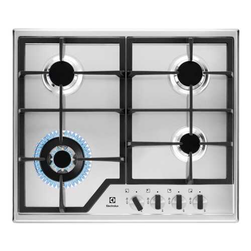 Встраиваемая варочная панель газовая Electrolux GPE363MX Silver