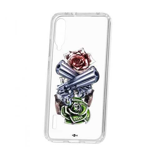 Чехол Xiaomi Mi A3 Kruche Print Карты деньги 2 ствола