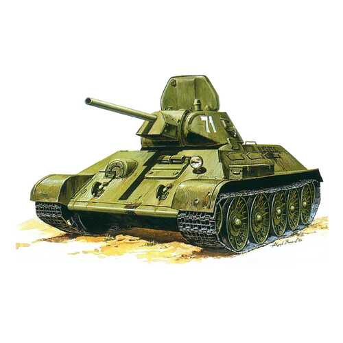 Модель для сборки Zvezda 1:35 Советский танк Т-34/76 1942 г.