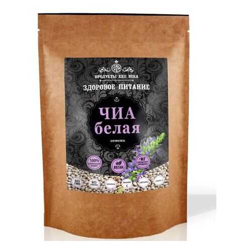 Чиа белая, семена, 400 гр, Продукты XXII века
