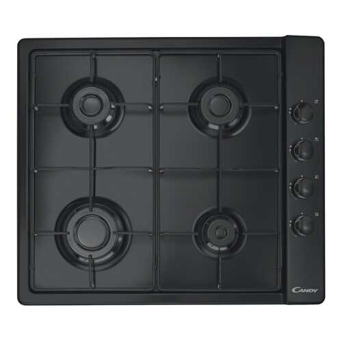 Встраиваемая варочная панель газовая Candy CLG 64 SPN Black