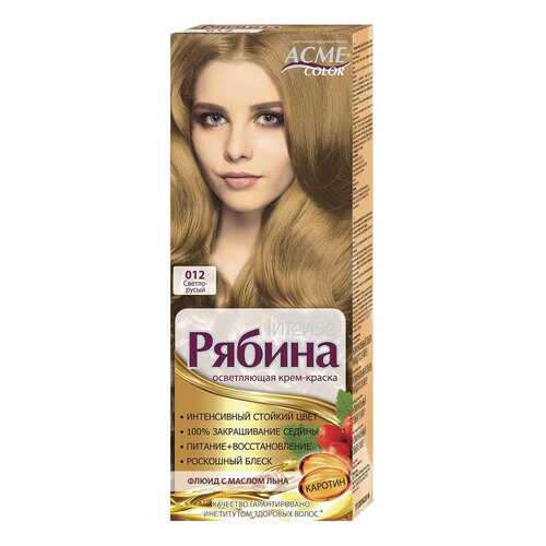 Краска для волос Acme Color Рябина Intense 012 Светло-русый 135 мл