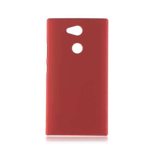 Чехол Brosco Soft-touch для Sony Xperia L2, красный
