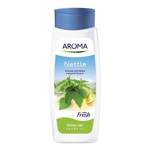 Шампунь Aroma Fresh с крапивой для жирных волос 400 мл