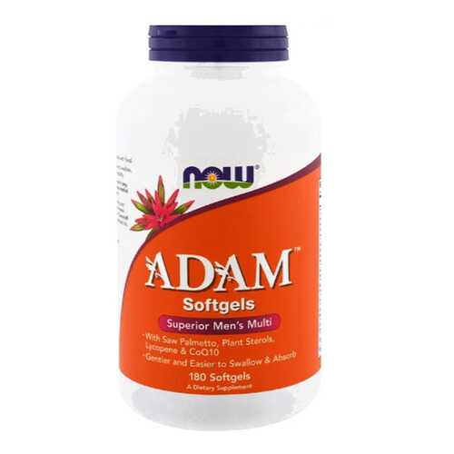 Витаминно-минеральный комплекс NOW Sports Adam Men's Multivitamin 180 капсул