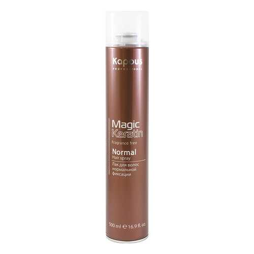 Лак для волос Kapous Magic Keratin Normal Hair 500 мл