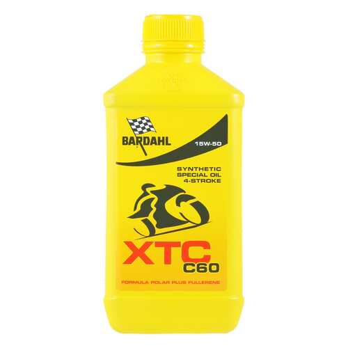 Моторное масло BARDAHL 15W50 XTC C60 MOTO 1L BARDAHL