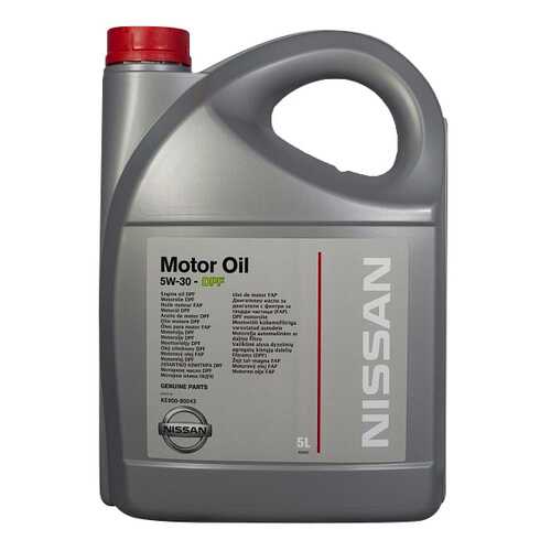 Моторное масло Nissan Fully synthetic 5W-30 DPF 5л