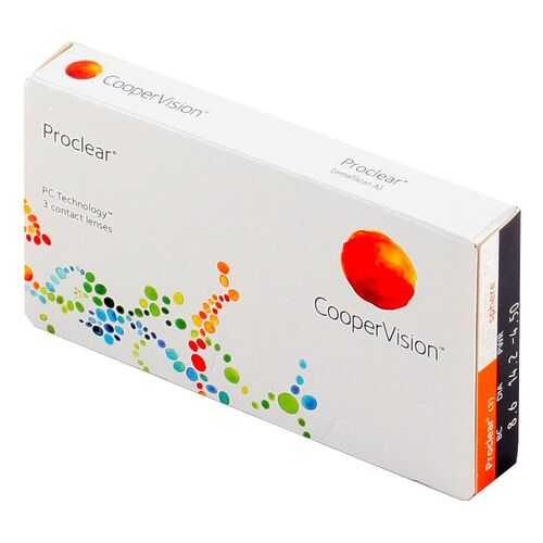 Контактные линзы Proclear 3 линзы R 8,6 -9,50