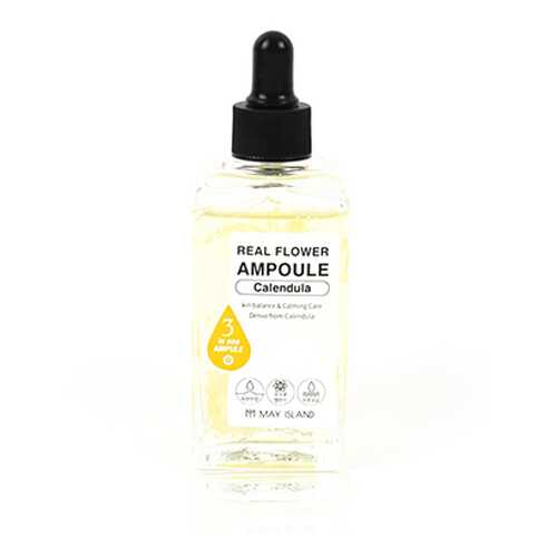 Сыворотка для лица May Island Real Flower Ampoule Calendula 100мл