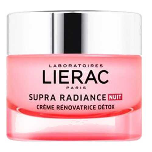 Ночной крем для лица Lierac Supra Radiance Creme Detox Nuit детокс-эффект 50 мл