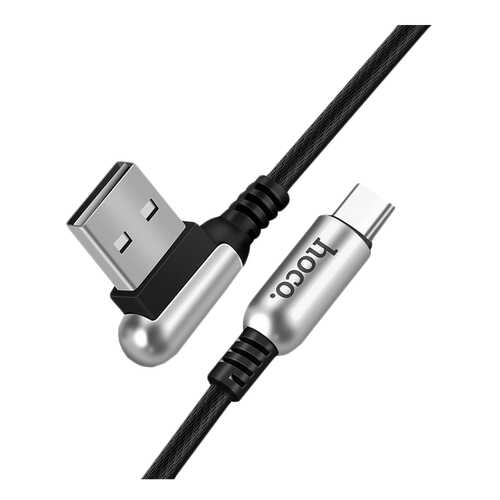 Кабель Hoco U17 Capsule Lightning 1,5м Black