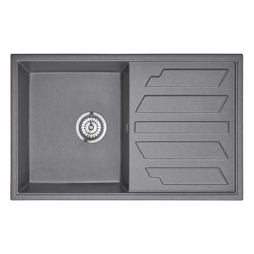 Мойка для кухни гранитная Granula GR-8002 gr, графит