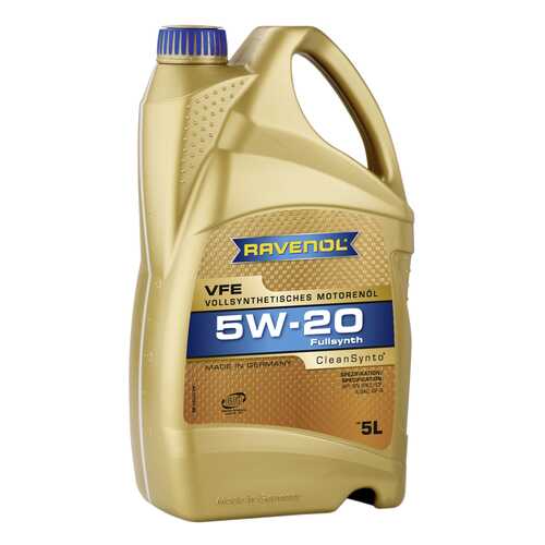Моторное масло Ravenol VFE SAE 5W-20 5л