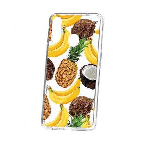 Чехол Kruche Samsung Galaxy A20S Print Тропический микс