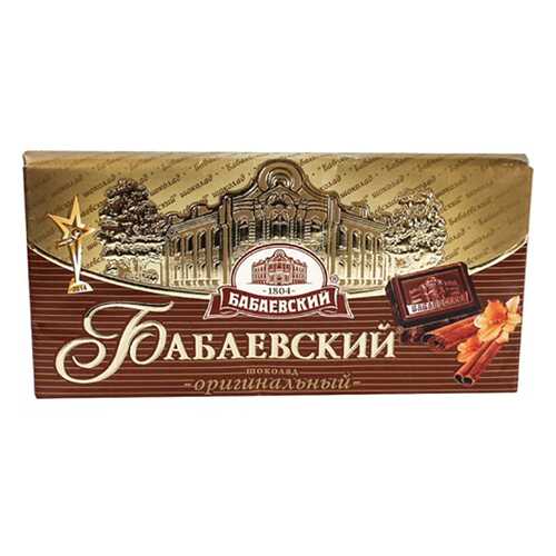 Шоколад темный Бабаевский оригинальный 42.9% 100 г