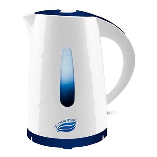 Чайник электрический Великие Реки Томь-1 White/Blue