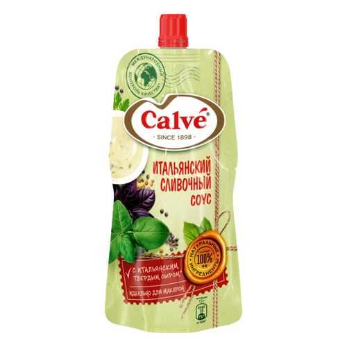 Соус для макарон Calve итальянский сливочный 230 г