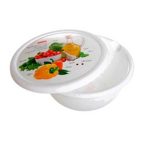 Миска Plast Team PT2451 2.1л с крышкой